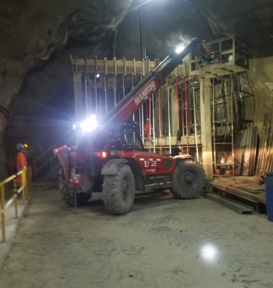 Construcción de Obras civiles en minas