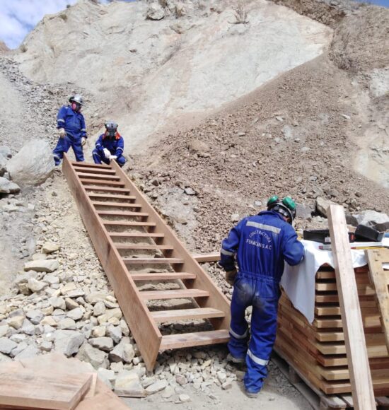 Construcción de escaleras